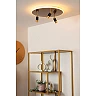 JUBEL LED CCT griestu lampa Ø48 cm matēta zelta/misiņa (Lucide)