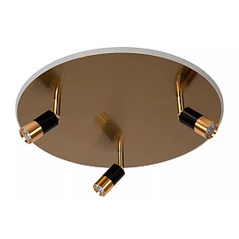 JUBEL LED CCT ceiling light Ø48 cm matt gold / brass (Lucide)