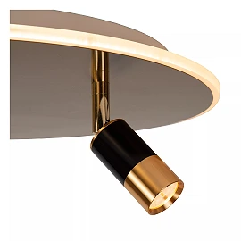 JUBEL LED CCT ceiling light Ø48 cm matt gold / brass (Lucide)
