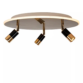 JUBEL LED CCT ceiling light Ø48 cm matt gold / brass (Lucide)