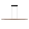 LANGHOLT pendant light 1x28W wood (Lucide)