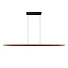 LANGHOLT pendant light 1x28W wood (Lucide)