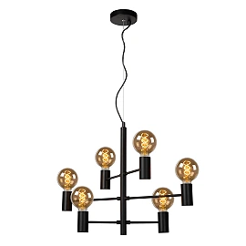 Pendant light "LEANNE", 6xE27 - 21421-06-30 (Lucide)