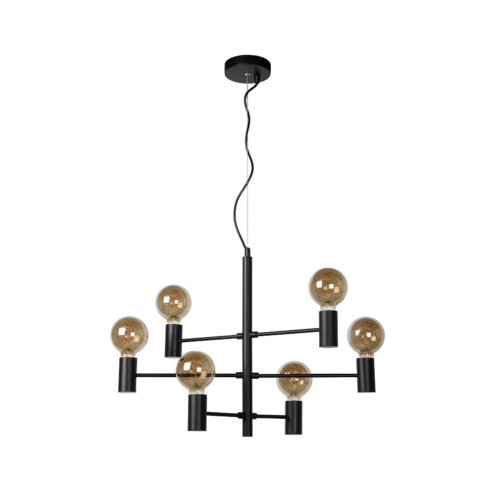 Pendant light "LEANNE", 6xE27 - 21421-06-30 (Lucide)