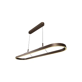 LIANE pendant light 2x40W coffee (Lucide)