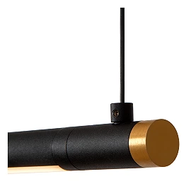MARNIK — LED pendant 152 cm, 22W CCT 2700–4000K, black (Lucide)