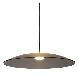 MENGA pendant light, smoke grey glass, 60 cm (Lucide)