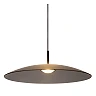 MENGA pendant light, smoke grey glass, 60 cm (Lucide)