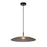 MENGA pendant light, smoke grey glass, 60 cm (Lucide)