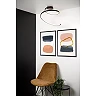 MAXENCE LED 3 StepDim griestu lampa Ø46 cm 24 W melna (Lucide)