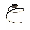MAXENCE LED 3 StepDim griestu lampa Ø46 cm 24 W melna (Lucide)