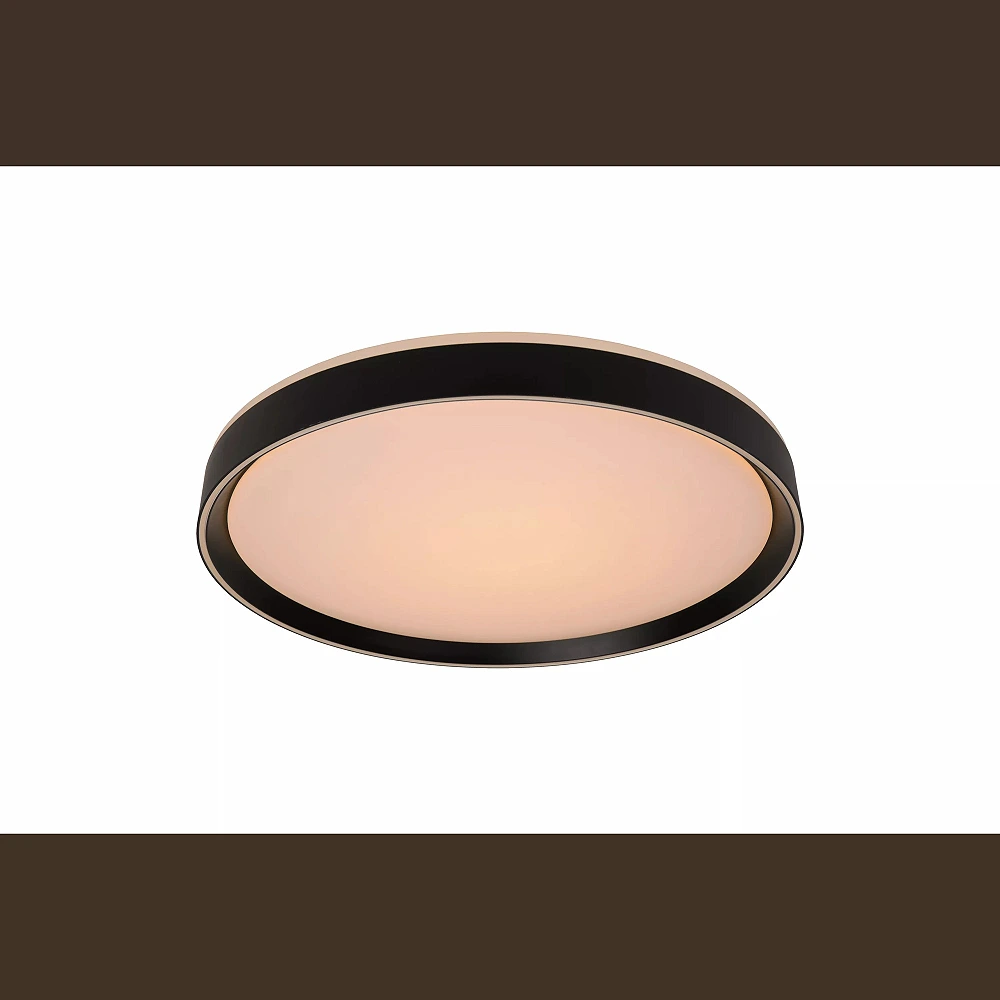 NURIA ceiling light Ø30 cm LED 18 W 2700K 3-StepDim black (Lucide)