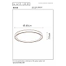 NURIA ceiling light Ø30 cm LED 18 W 2700K 3-StepDim white (Lucide)