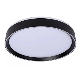 NURIA ceiling light Ø40 cm LED 24 W 2700K 3-StepDim black (Lucide)