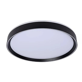NURIA ceiling light Ø50 cm LED 36 W 2700K 3-StepDim black (Lucide)