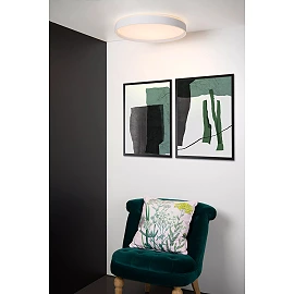 NURIA ceiling light Ø50 cm LED 36 W 2700K 3-StepDim white (Lucide)