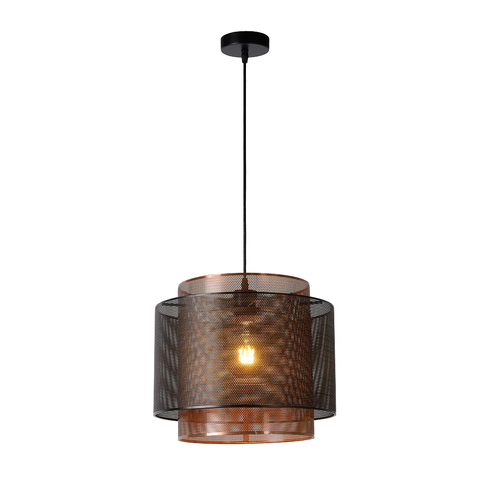 Pendant lamp "ORRIN", 1x E27 max. 60W, black- metal - 02404-01-30 (Lucide)