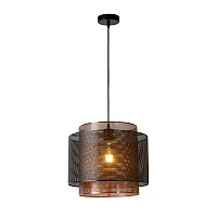 Pendant lamp "ORRIN", 1x E27 max. 60W, black- metal - 02404-01-30 (Lucide)