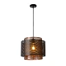 Pendant lamp "ORRIN", 1x E27 max. 60W, black- metal - 02404-01-30 (Lucide)