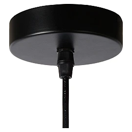 Pendant lamp "ORRIN", 1x E27 max. 60W, black- metal - 02404-01-30 (Lucide)