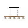 Pendant light "POSSIO", 5xE14 - 03413-05-41 (Lucide)