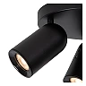 PUNCH — Ceiling light, 3xGU10, Black (Lucide)