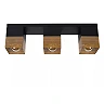 RENATE ceiling light 3xE27 40 W matt gold / brass and black (Lucide)