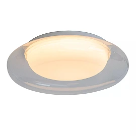 SKETES LED CCT ceiling light Ø35.2 cm 18 W transparent (Lucide)
