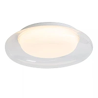 SKETES LED CCT ceiling light Ø35.2 cm 18 W transparent (Lucide)