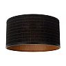 Flush ceiling light "TAGALOG", Ø 40 cm, 1xE27, bamboo, black - 21129-40-30 (Lucide)