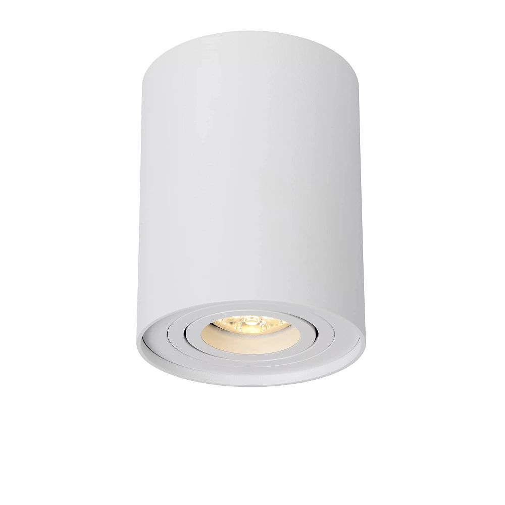 TUBE ceiling spotlight Ø9.6 cm 1xGU10 50W white (Lucide)