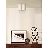 TUBE ceiling spotlight 2-light round 2xGU10 50W white (Lucide)