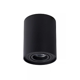 TUBE ceiling spotlight Ø9.6 cm 1xGU10 50W black (Lucide)