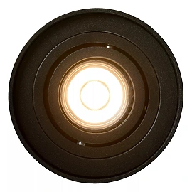 TUBE ceiling spotlight Ø9.6 cm 1xGU10 50W black (Lucide)