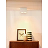 TUBE ceiling spotlight 2-light square 2xGU10 50W white (Lucide)