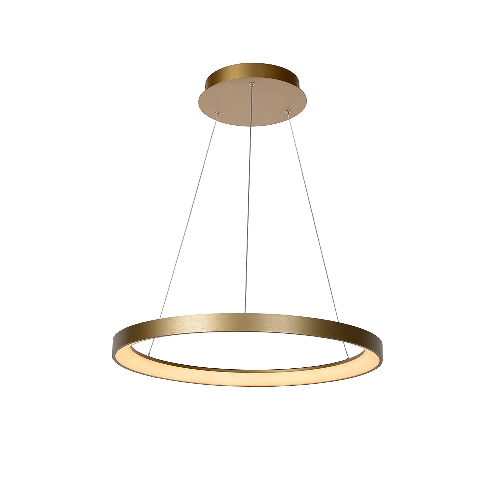 Pendant light "VIDAL", LED, matt gold, brass - 46403-48-02 (Lucide)