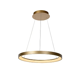 Pendant light "VIDAL", LED, matt gold, brass - 46403-48-02 (Lucide)