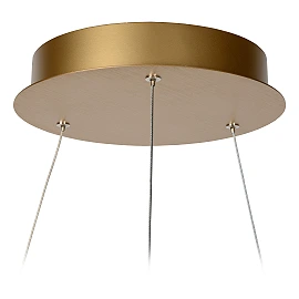 Pendant light "VIDAL", LED, matt gold, brass - 46403-48-02 (Lucide)