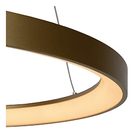 Pendant light "VIDAL", LED, matt gold, brass - 46403-48-02 (Lucide)