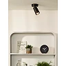 XYRUS LED dim-to-warm griestu prožektors 1x5 W melns (Lucide)