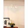 XYRUS LED dim-to-warm griestu prožektors 2x5 W balts (Lucide)