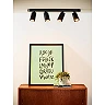 XYRUS LED dim-to-warm griestu prožektors 4x5 W melns (Lucide)