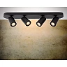 XYRUS LED dim-to-warm griestu prožektors 4x5 W melns (Lucide)