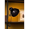 MOYS clamp lamp 1xE27 black (Lucide)
