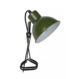 MOYS clamp lamp 1xE27 green (Lucide)