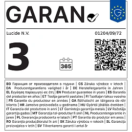 Lucide BANNISTER LED wall light 14W CCT 45 cm light wood look