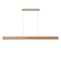 Lucide BANNISTER LED pendant light 30W CCT 150cm IP20 light wood