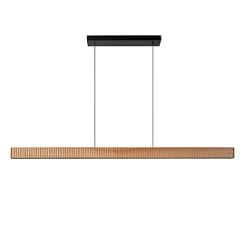 Lucide BANNISTER LED pendant light 30W CCT 150cm IP20 light wood