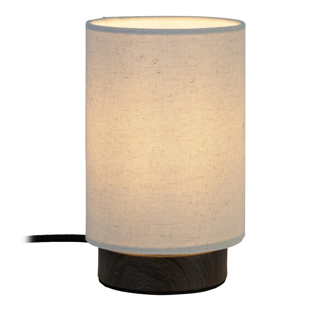 Lucide ALBANE table lamp E14 Ø12cm IP20 dark wood look
