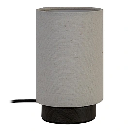 Lucide ALBANE table lamp E14 Ø12cm IP20 dark wood look